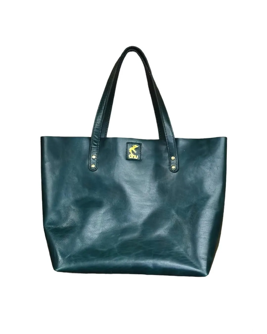 Handmade Natural Leather Tote Bag