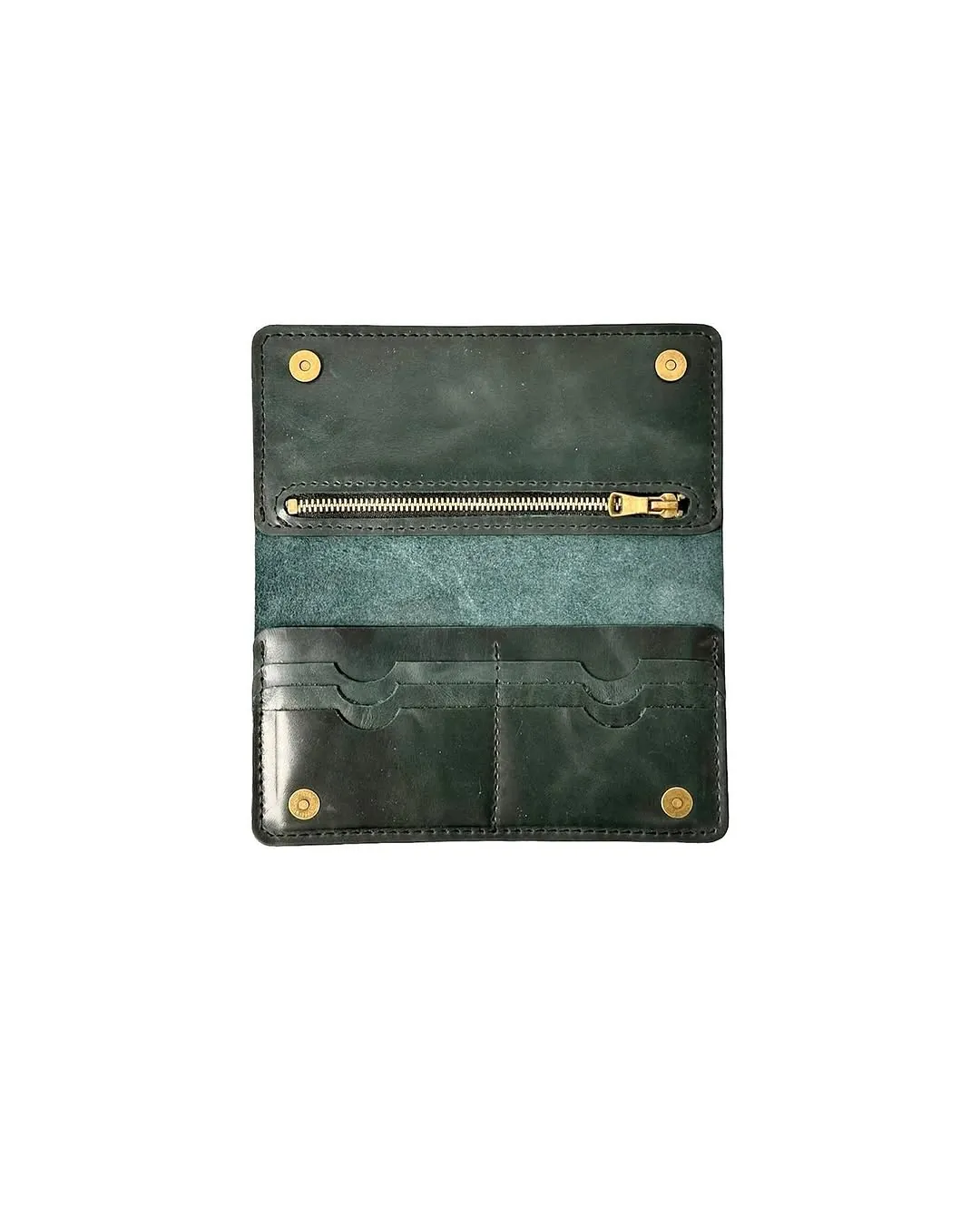 Handmade Natural Leather Large Wallet
