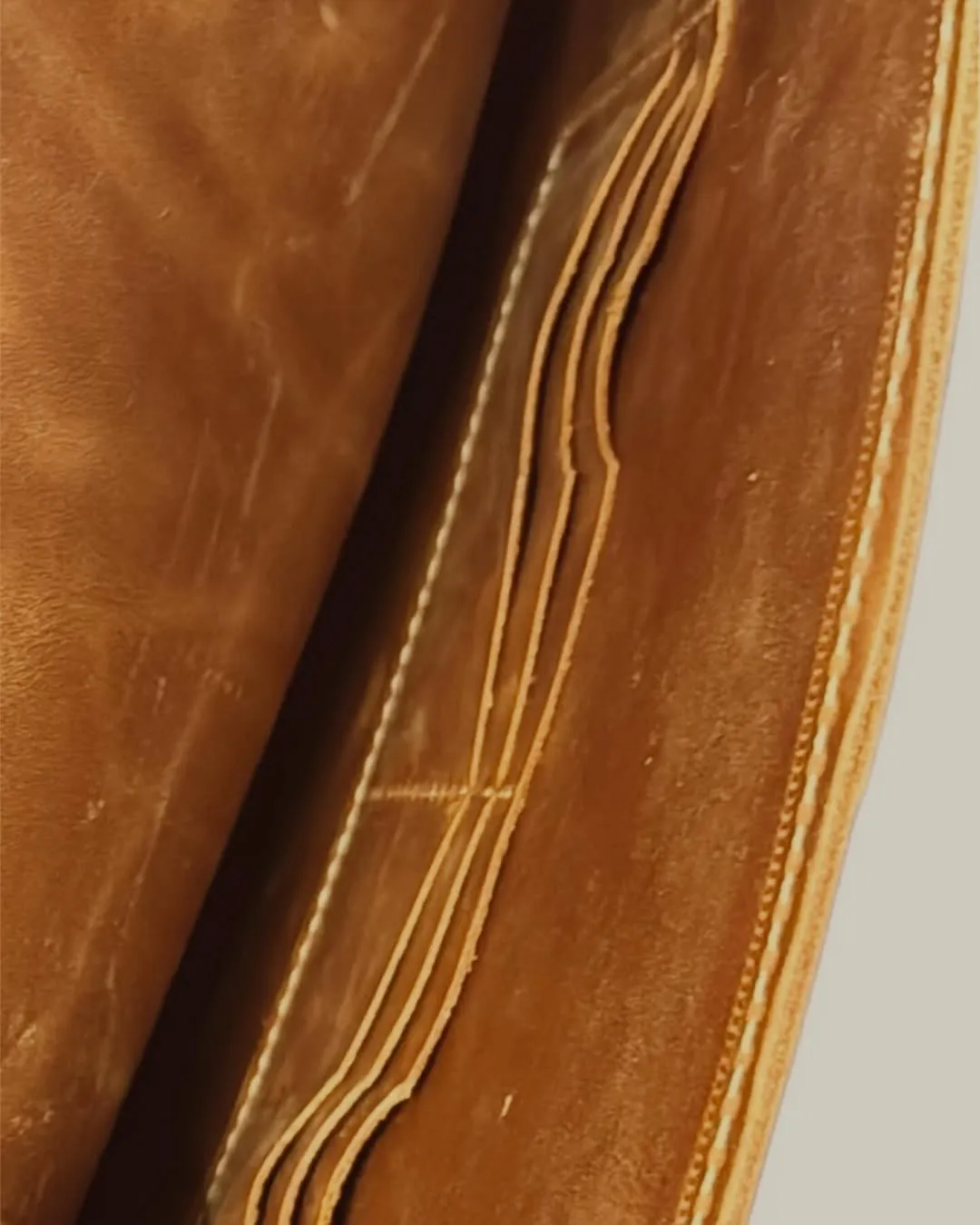 Light Brown Leather Laptop Bag