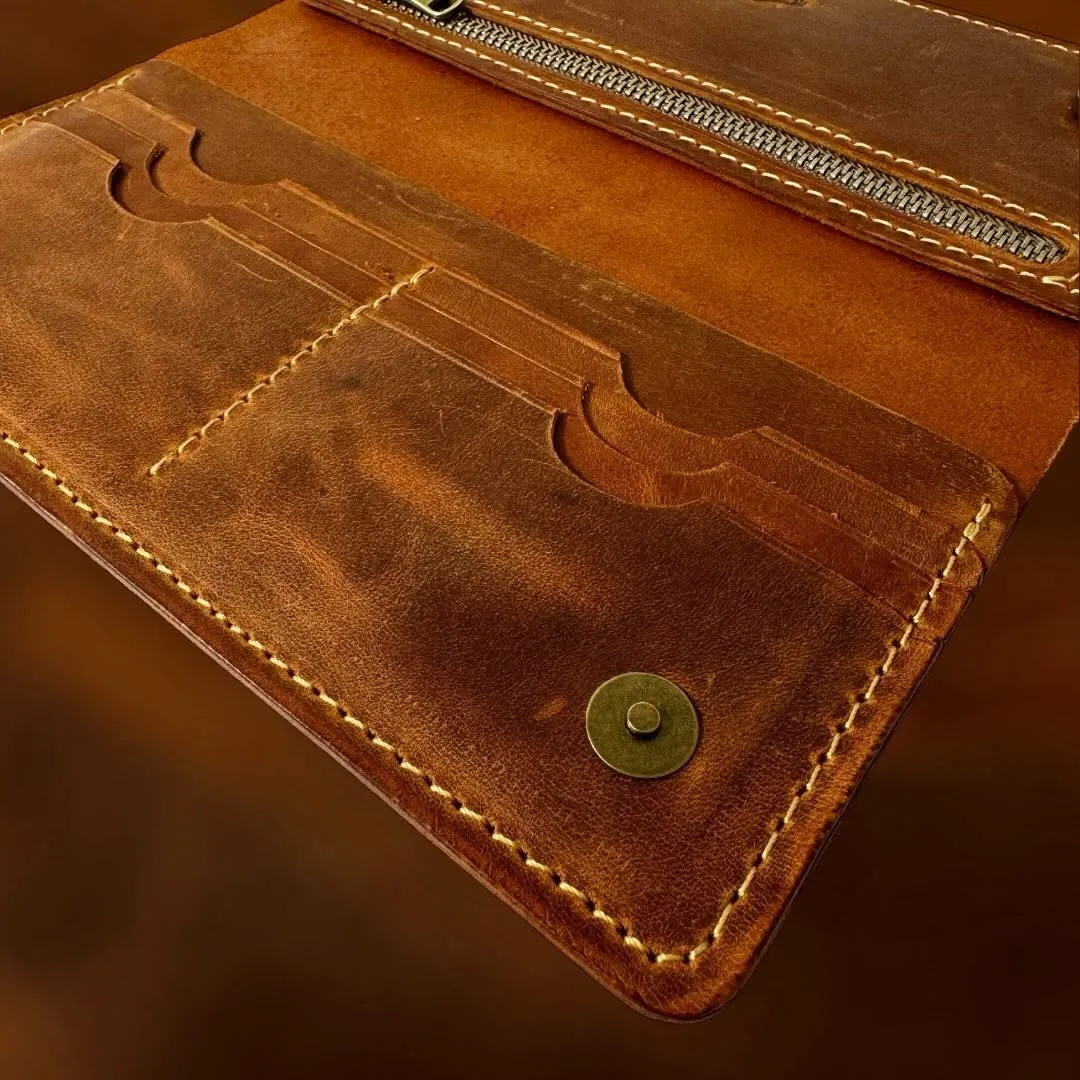 Handmade Natural Leather Wallet
