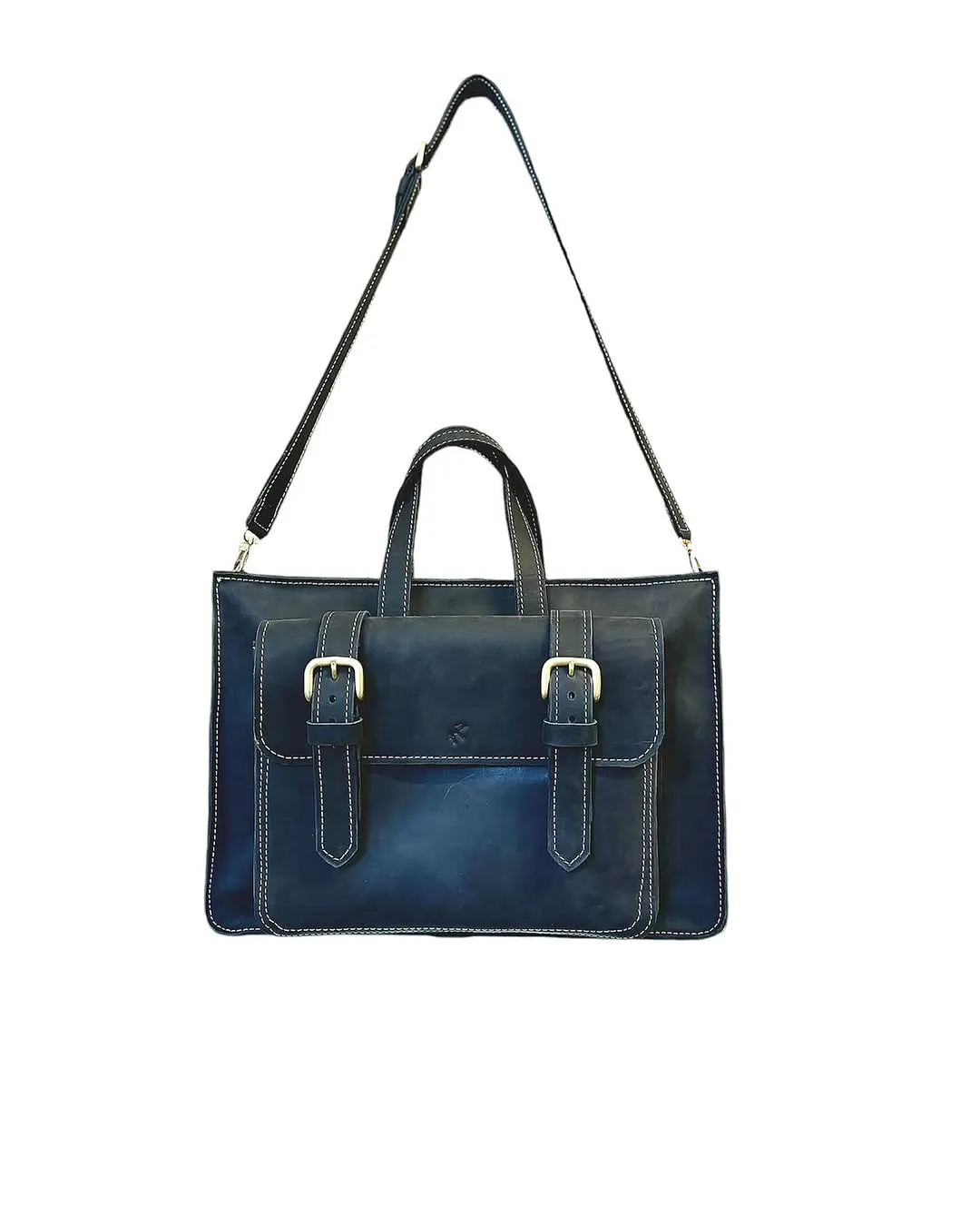 Leather Laptop Shoulder Bag