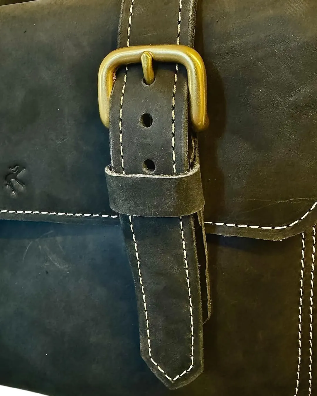 Leather Laptop Shoulder Bag