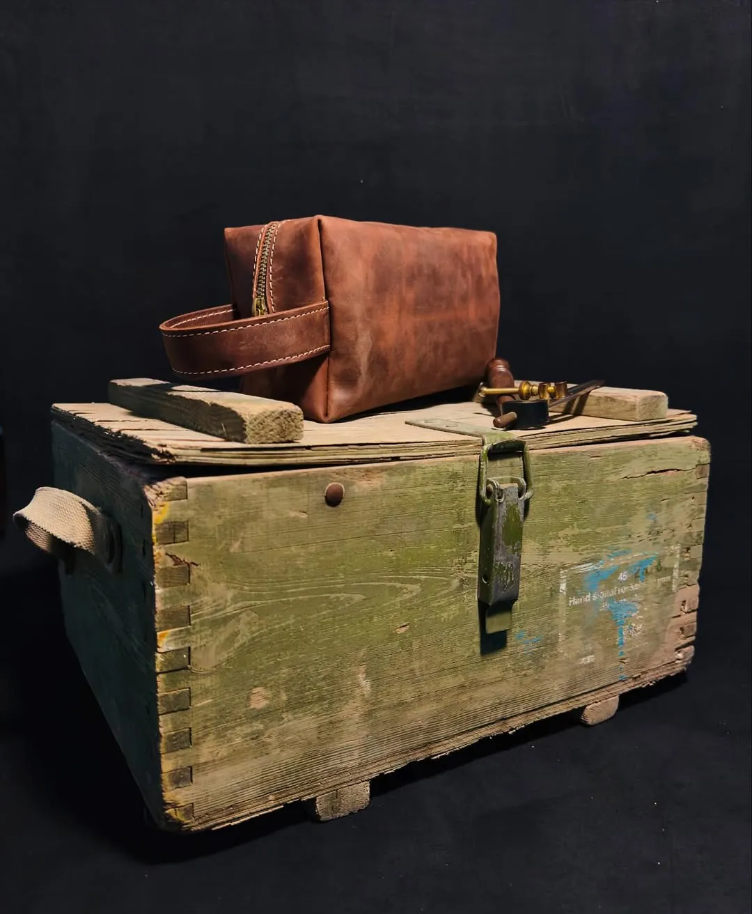 Men's Handbag - Brown