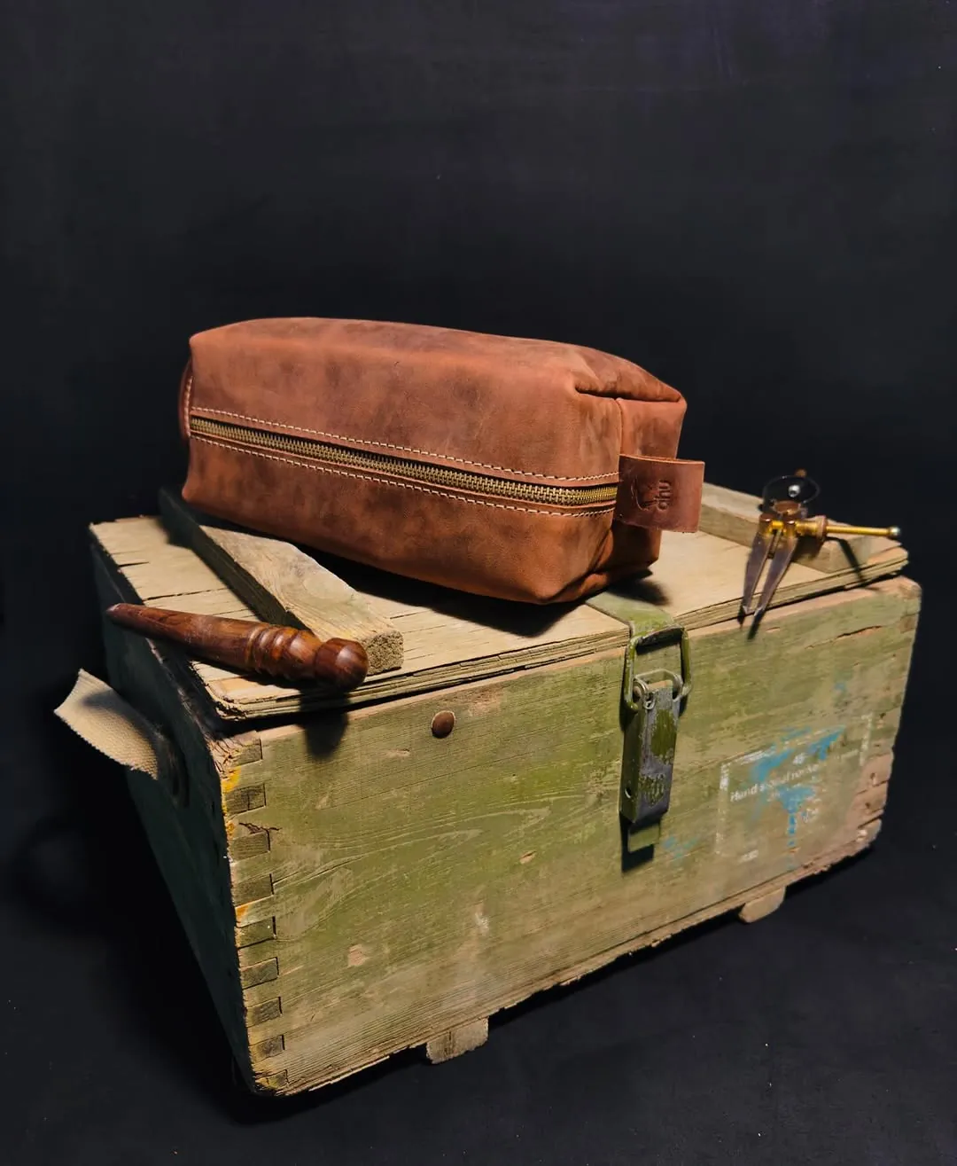 Men's Handbag - Brown