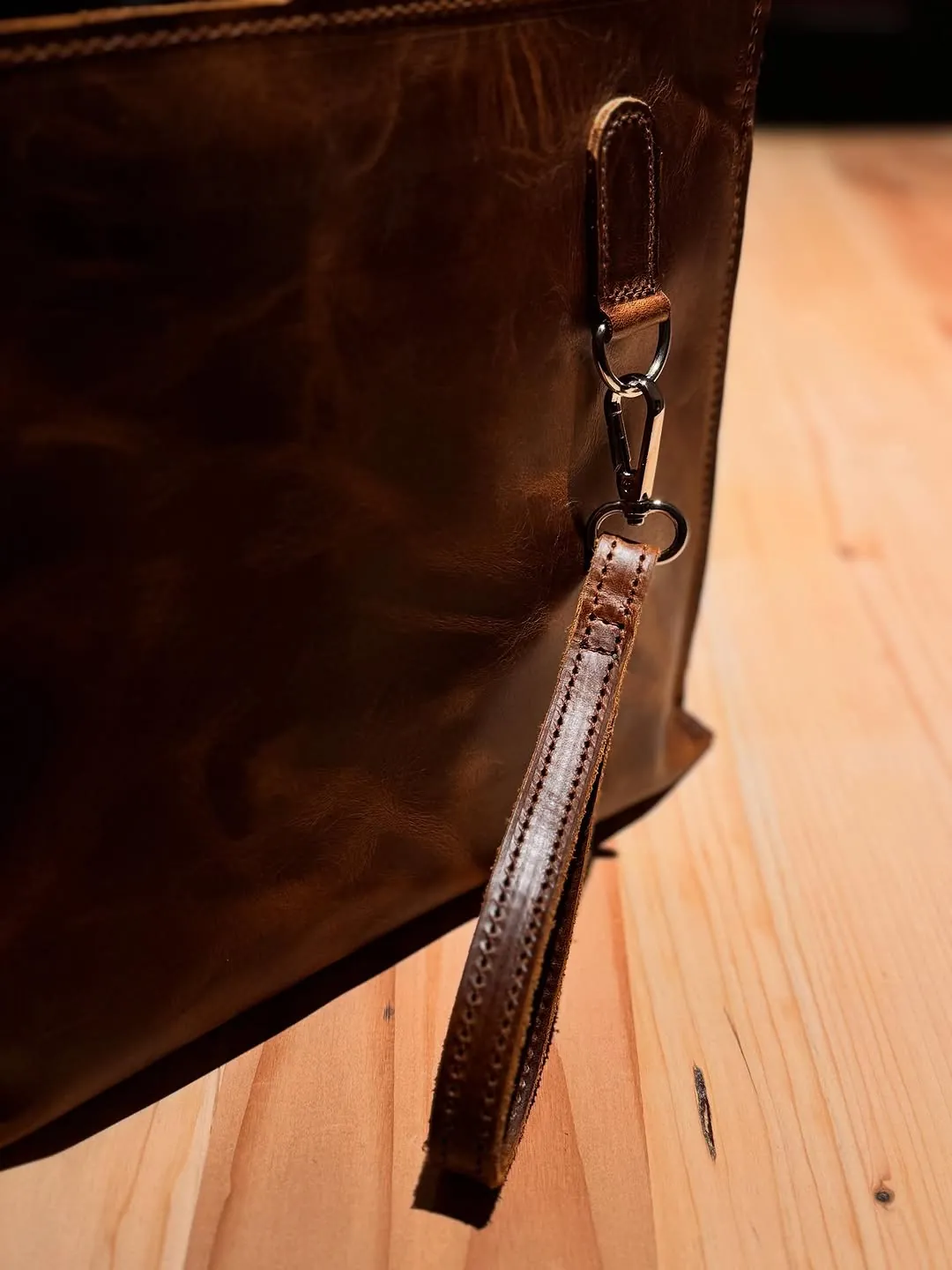Unisex Leather Handbag