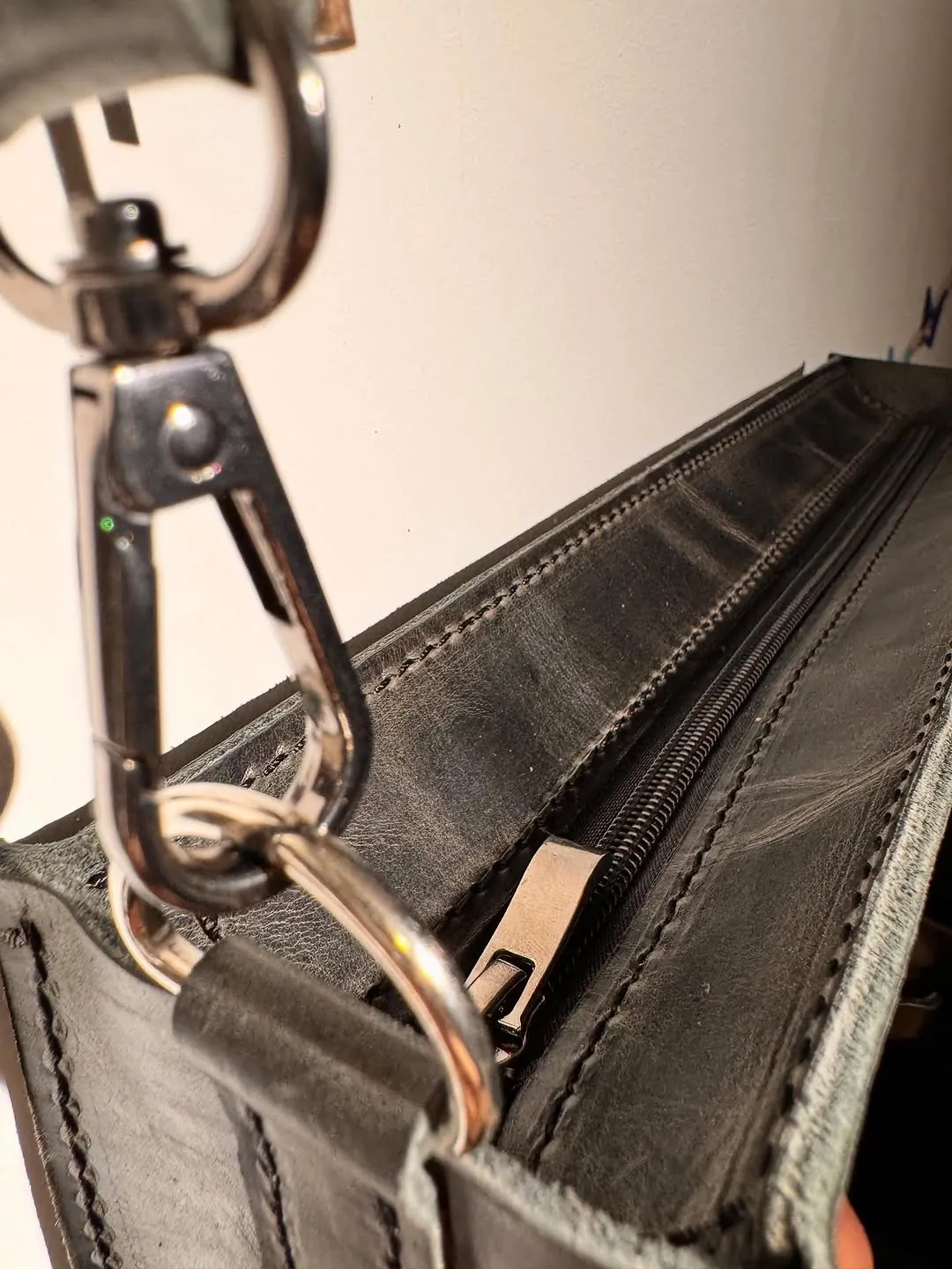 Natural Leather Handbag