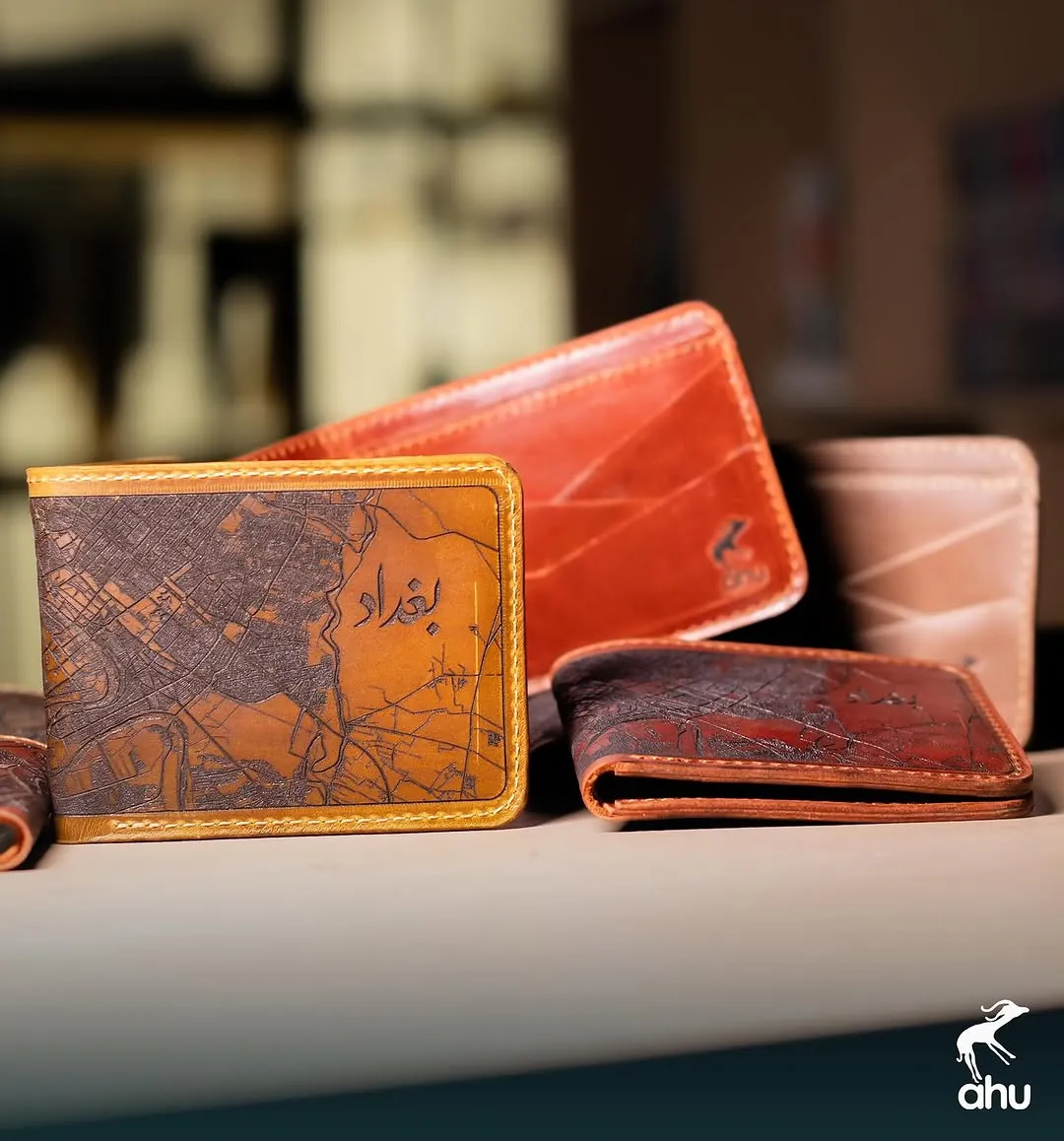 Handmade Leather Wallet - Baghdad Edition