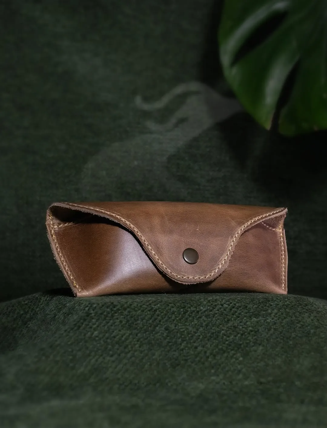 Handmade Genuine Leather Glasses Case