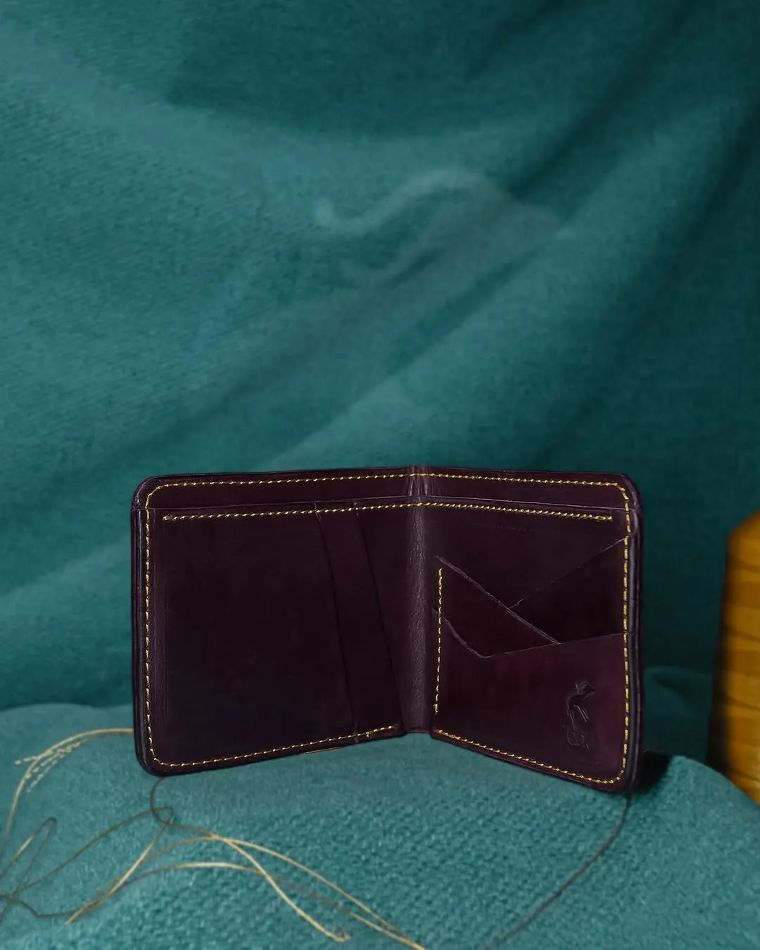 Genuine Leather Wallet with Sulaymaniyah City Map