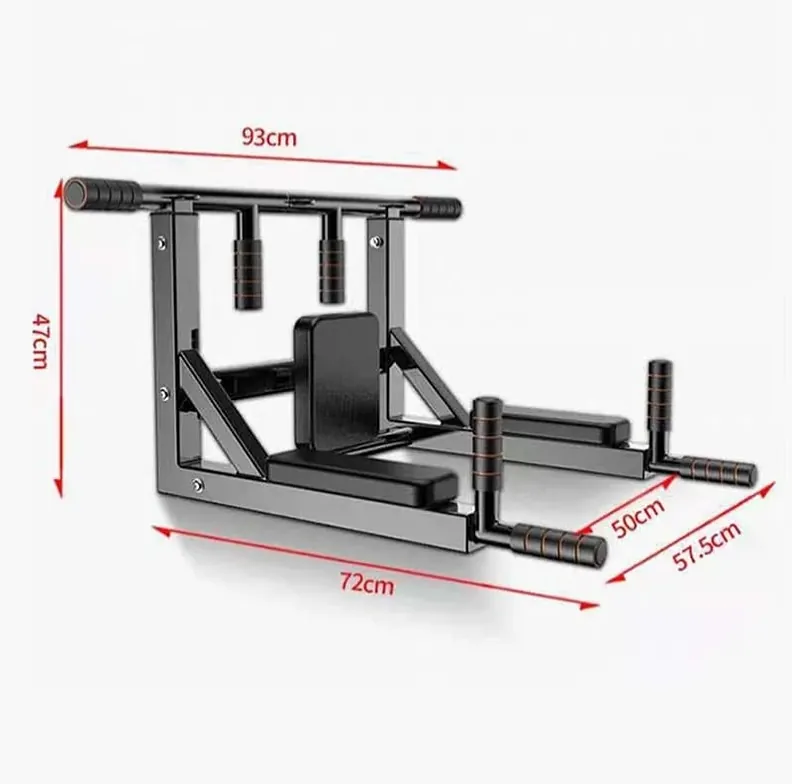 Wall Pull-up Bar for Abdominal and Arm Exercises