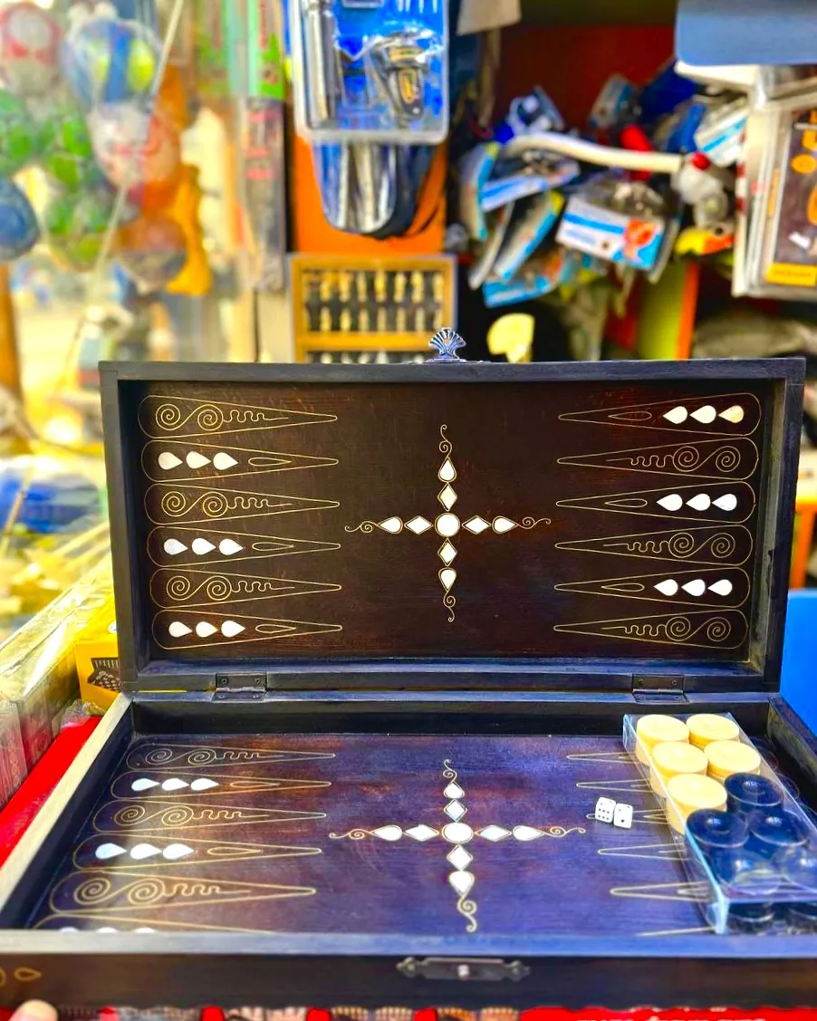 VIP Turkish Backgammon Set