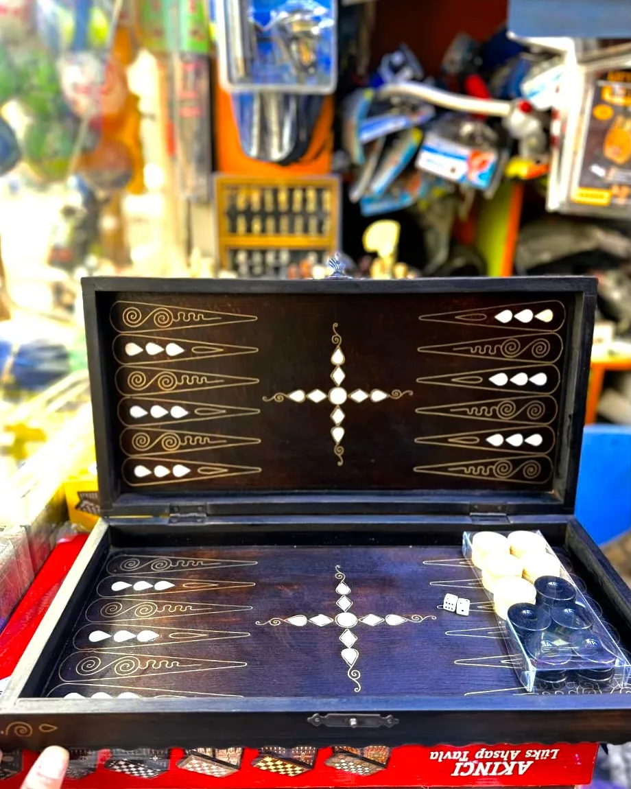VIP Turkish Backgammon Set