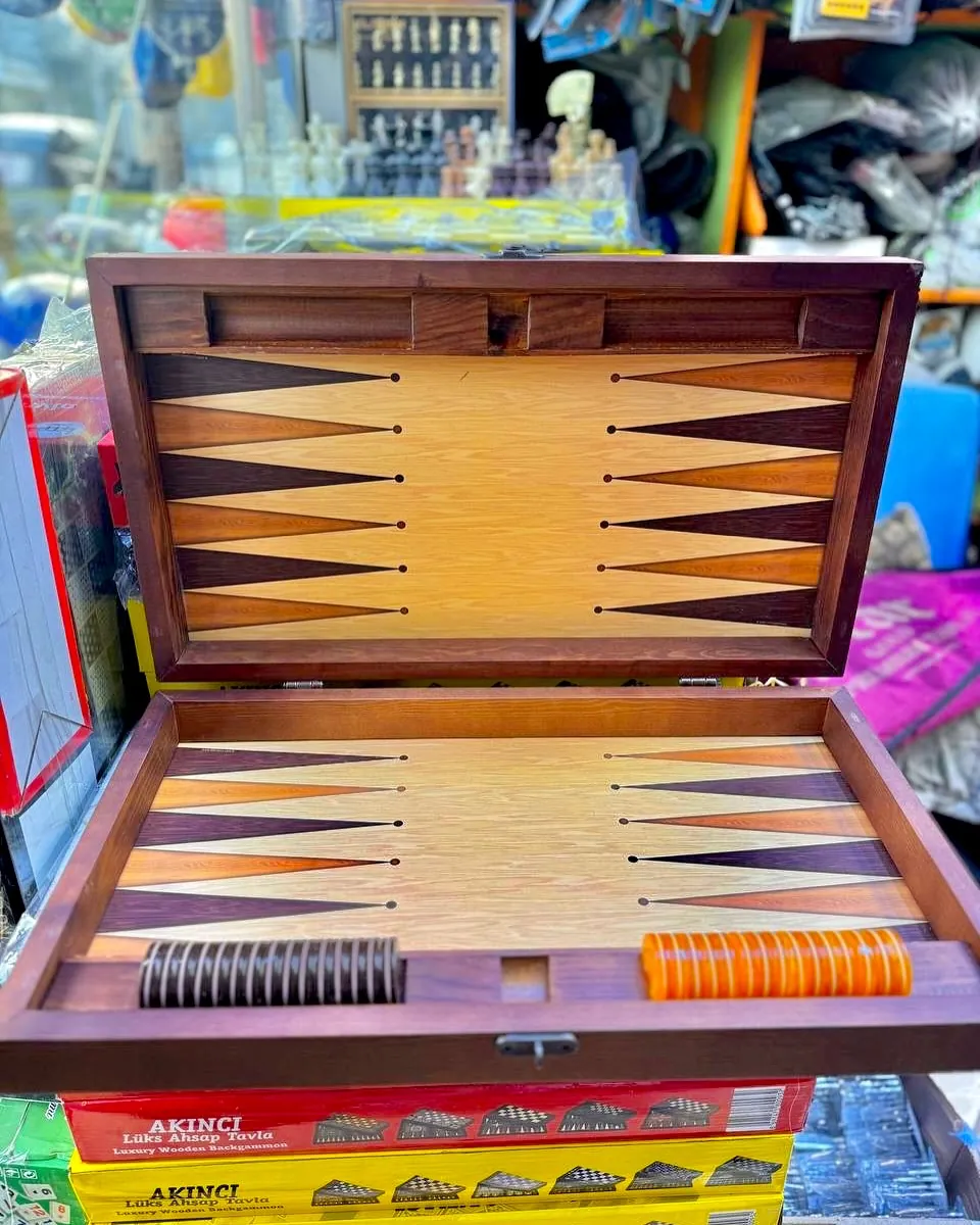 Turkish Backgammon Set VIP First Class