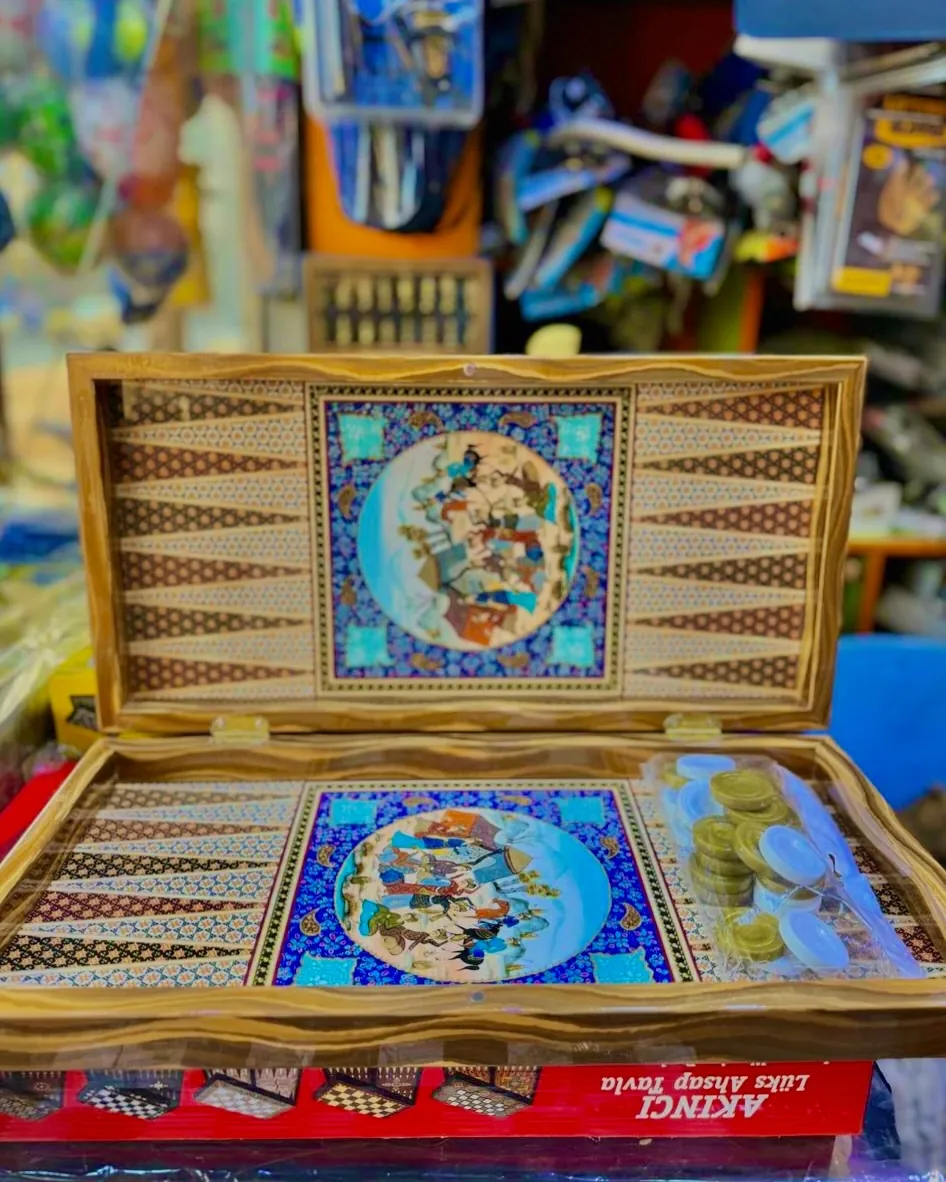 VIP First Class Turkish Backgammon Table