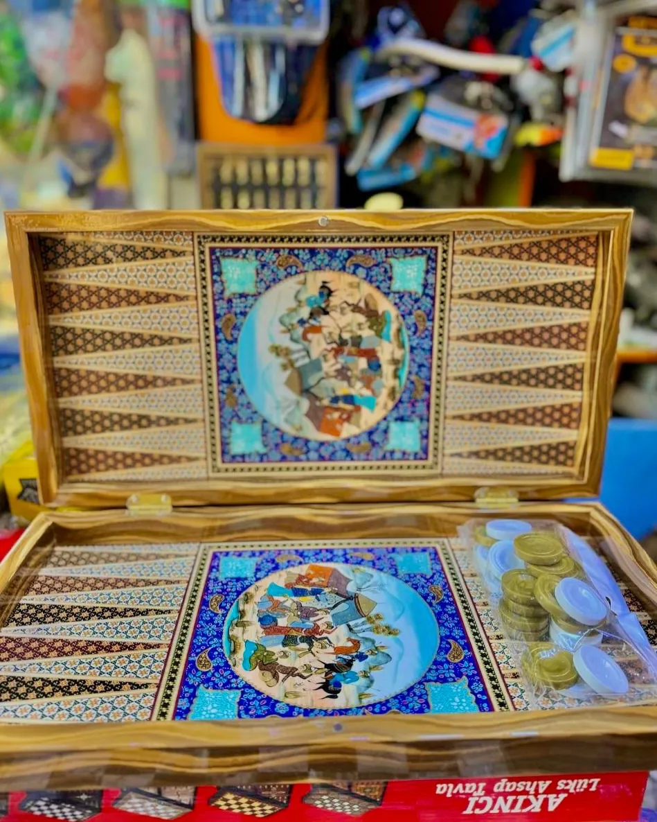 VIP First Class Turkish Backgammon Table