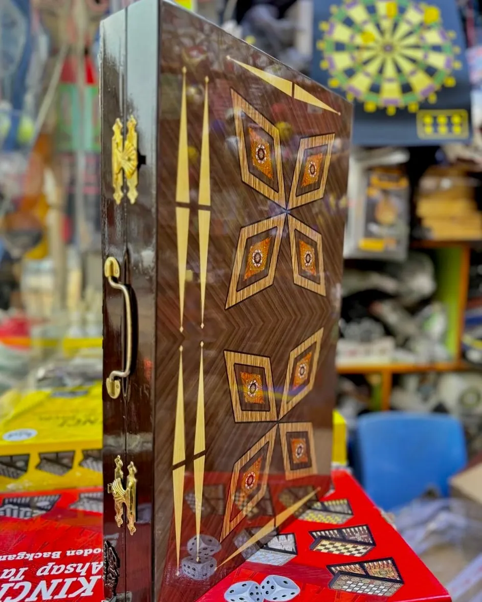 Star VIP Turkish Backgammon Set