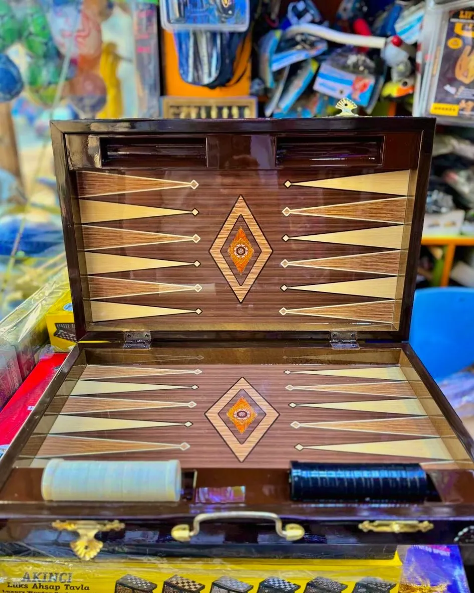 Star VIP Turkish Backgammon Set