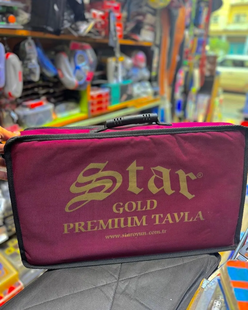 Star VIP Turkish Backgammon Set