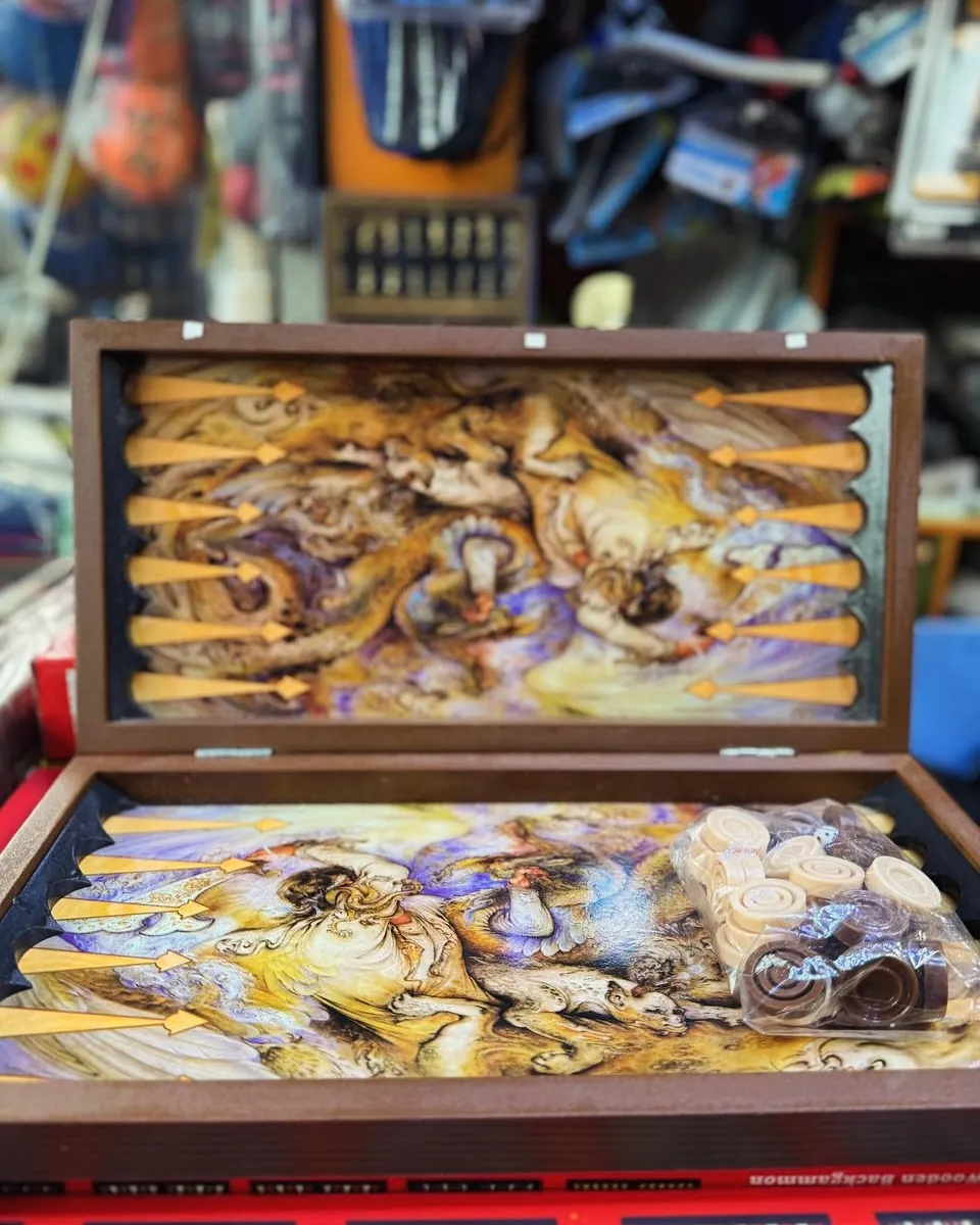 Iranian First-Class Backgammon Board