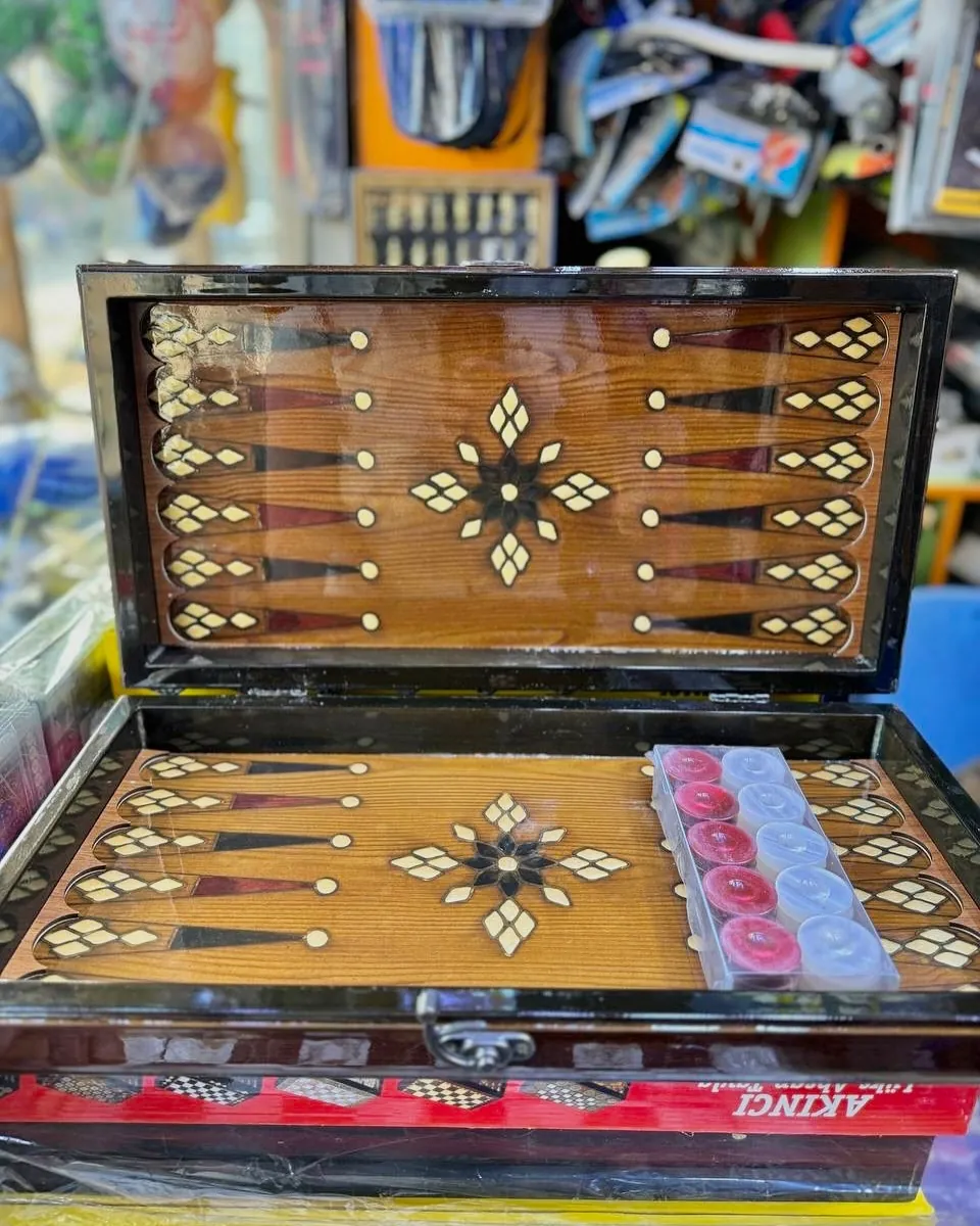 VIP First-Class Turkish Backgammon Set