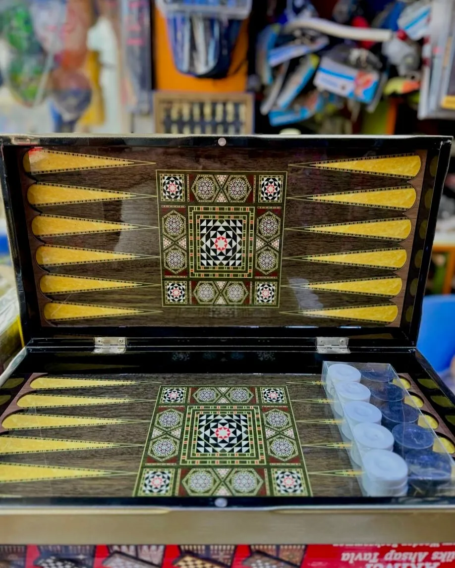 VIP Turkish Backgammon Set