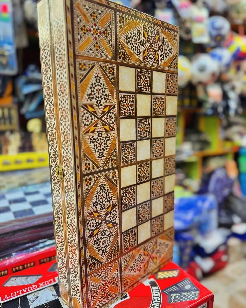 First-Class Syrian Backgammon Table