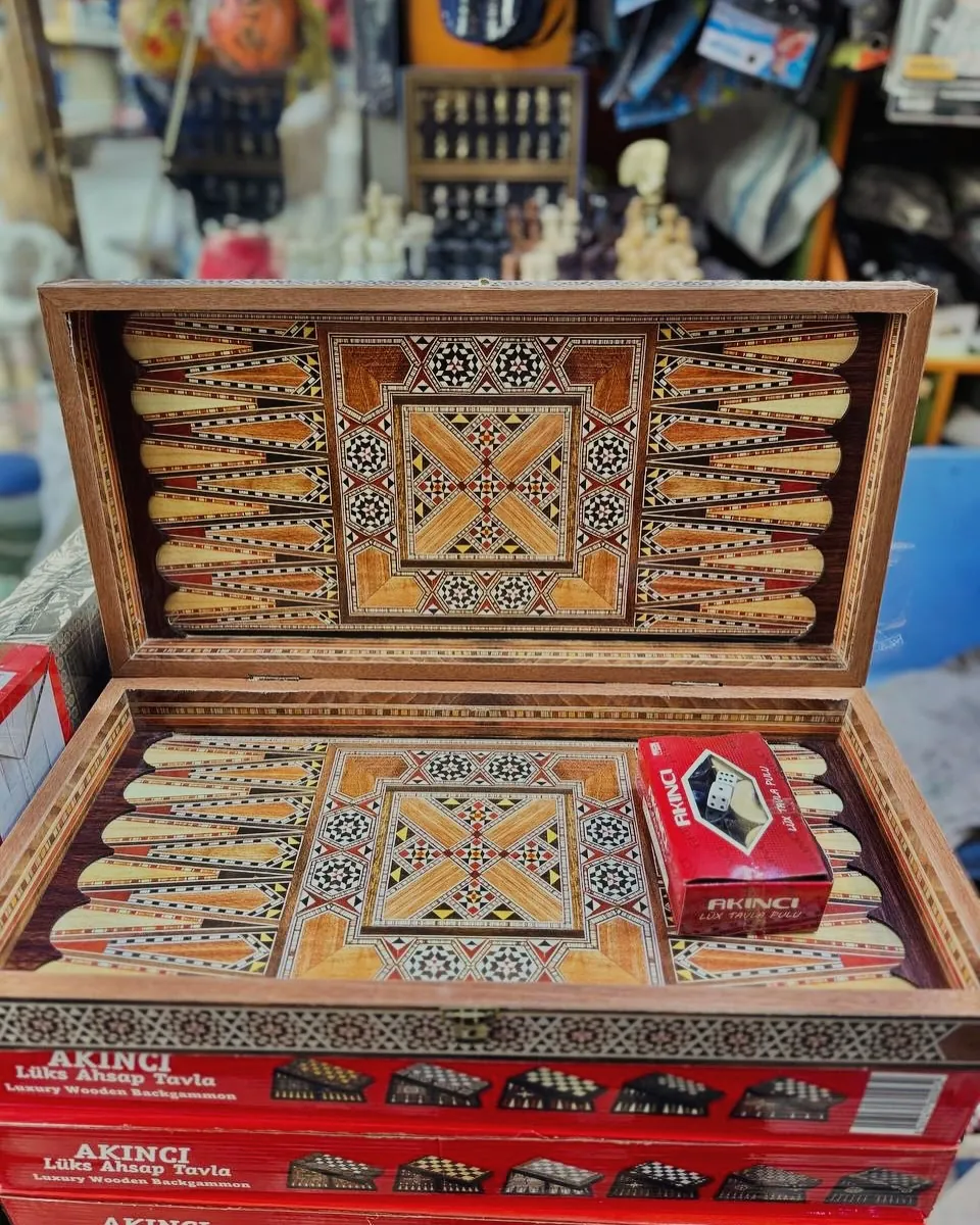 First-Class Syrian Backgammon Table