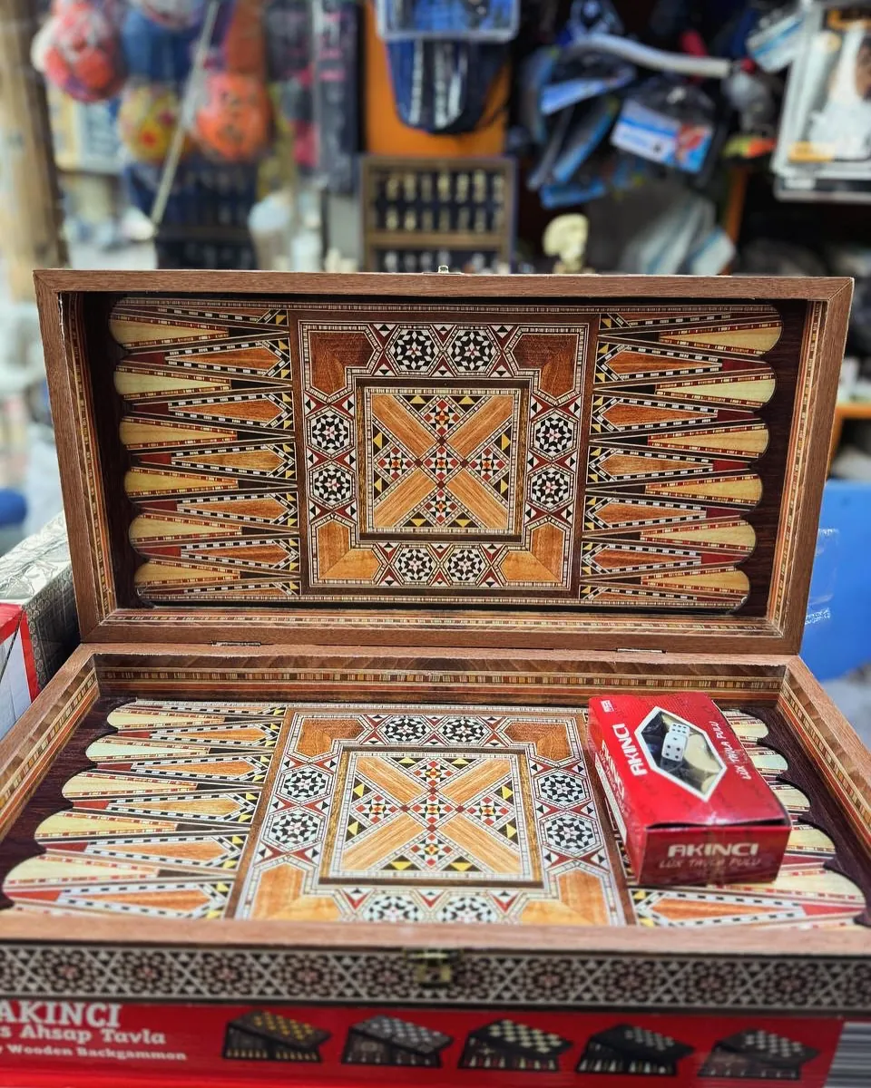 First-Class Syrian Backgammon Table