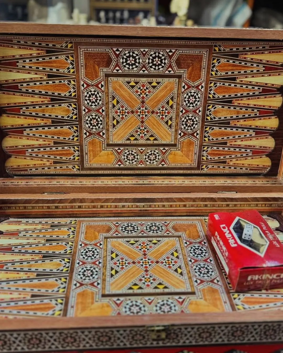 First-Class Syrian Backgammon Table