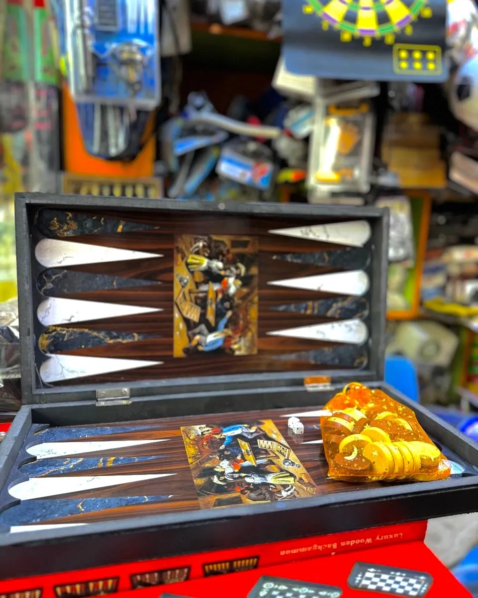 First Class Turkish Backgammon Board