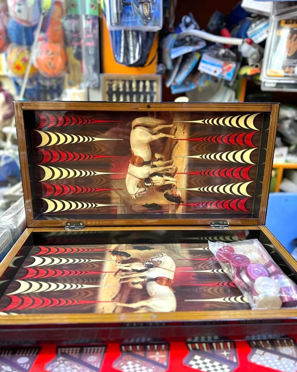 Turkish First-Class Backgammon Set