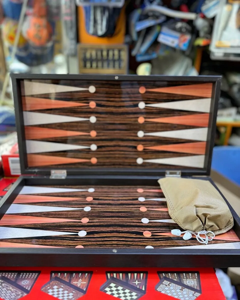 First Class Turkish Backgammon Board