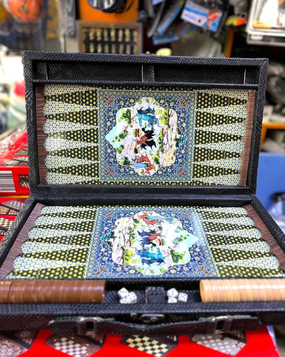 First Class Turkish Backgammon Set