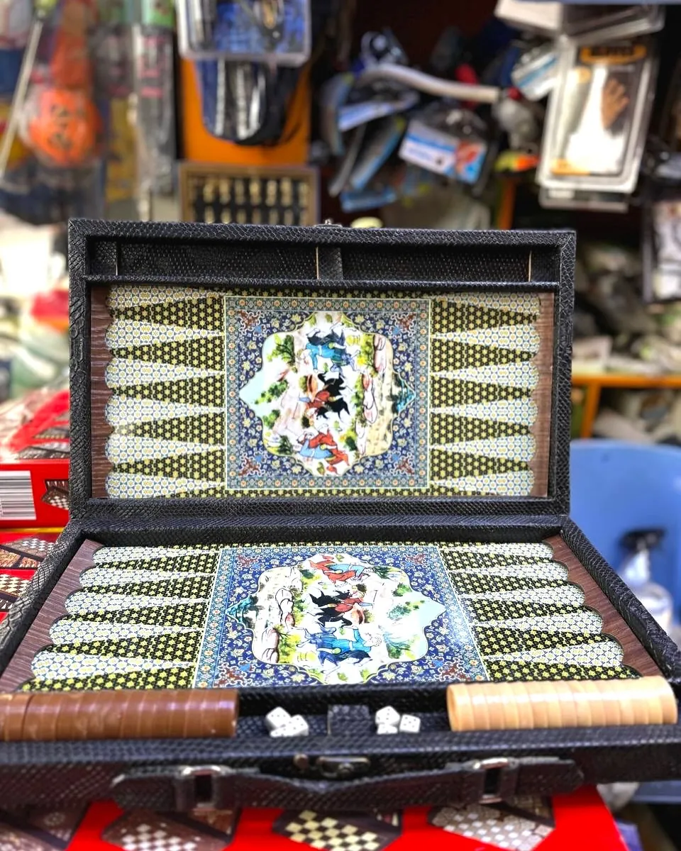 First Class Turkish Backgammon Set