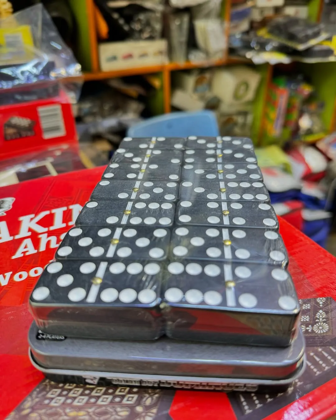 Double Six Color Dot Dominoes