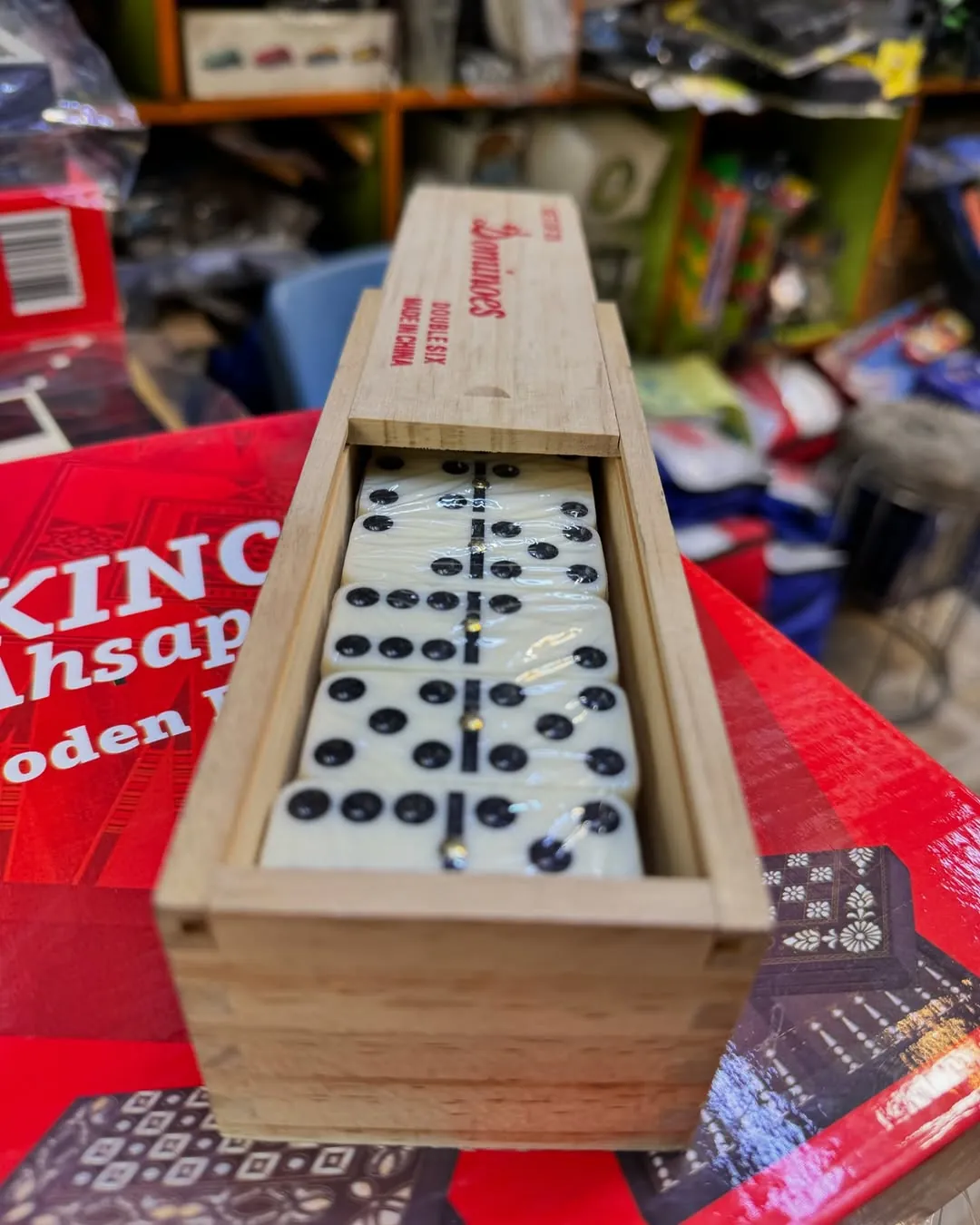 Double Six Color Dot Dominoes