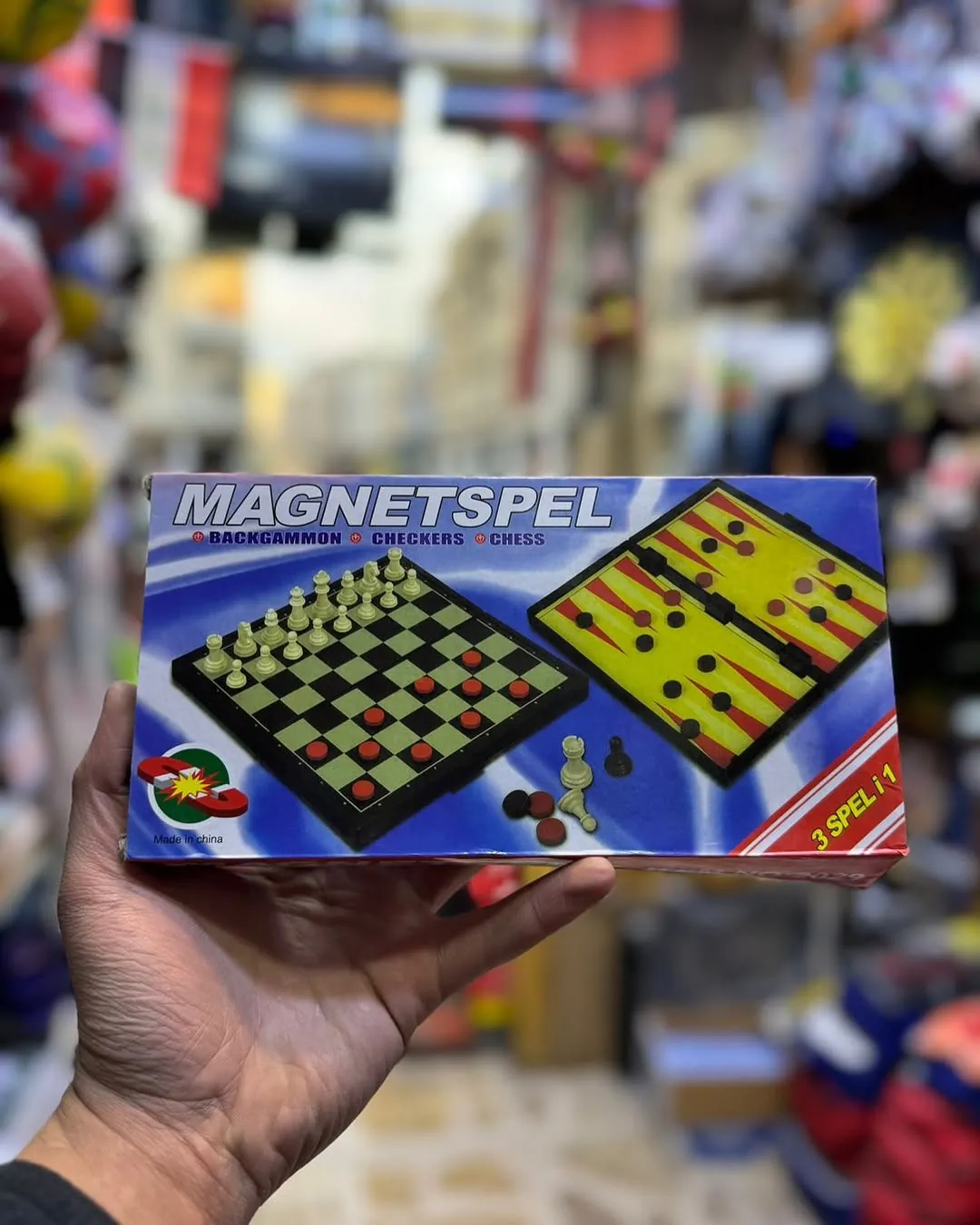 2-in-1 Small Chess and Backgammon Set