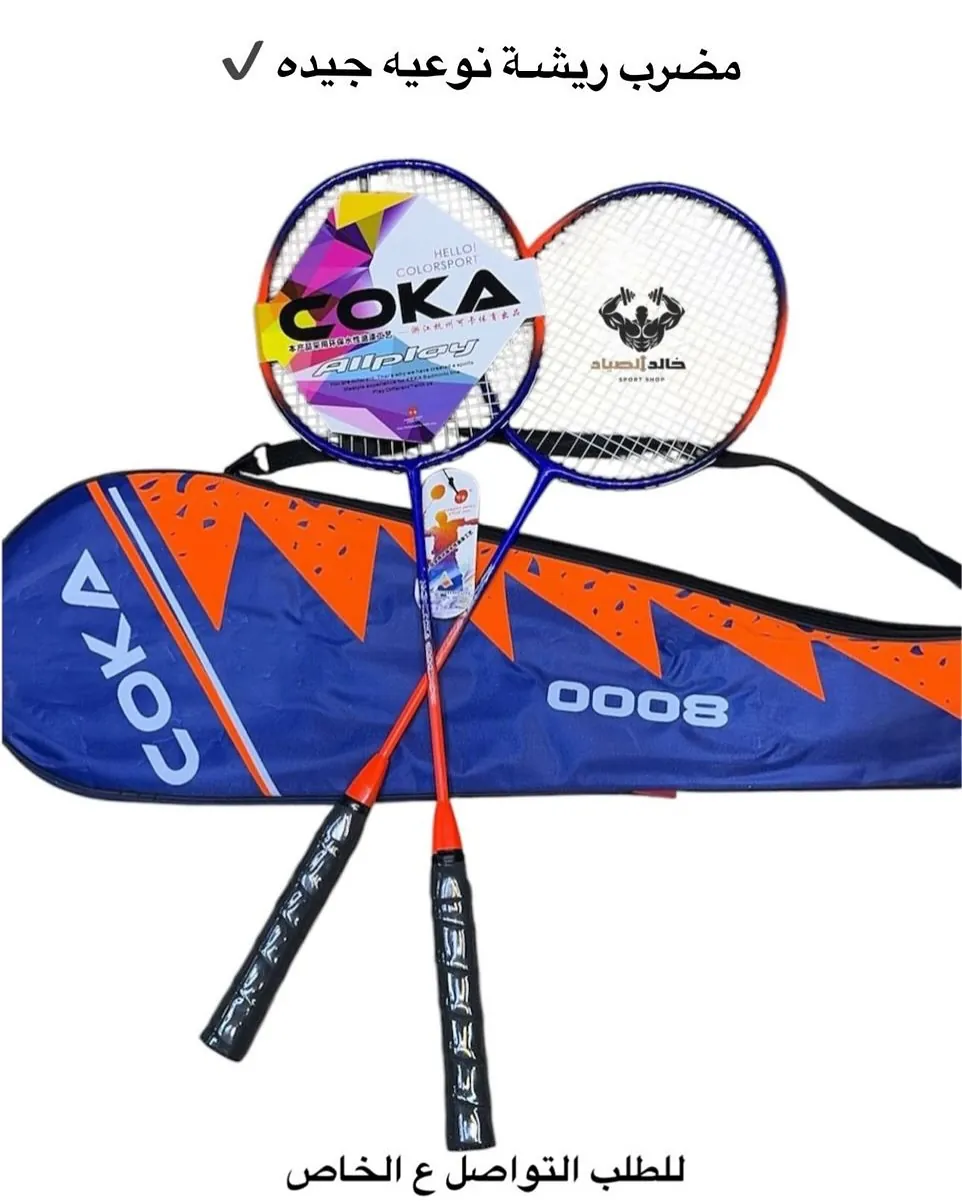 OK-FOX Badminton Racket Set