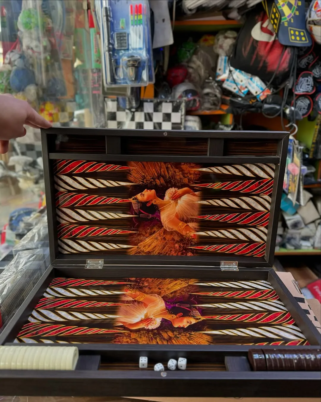 Turkish Trending Backgammon Table