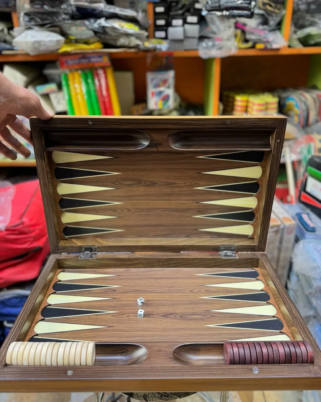 VIP First Class Turkish Backgammon Set