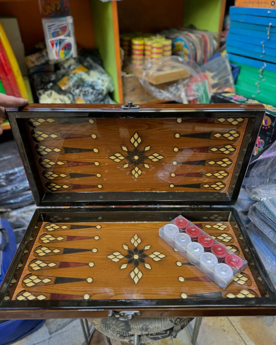 VIP First-Class Turkish Backgammon Set
