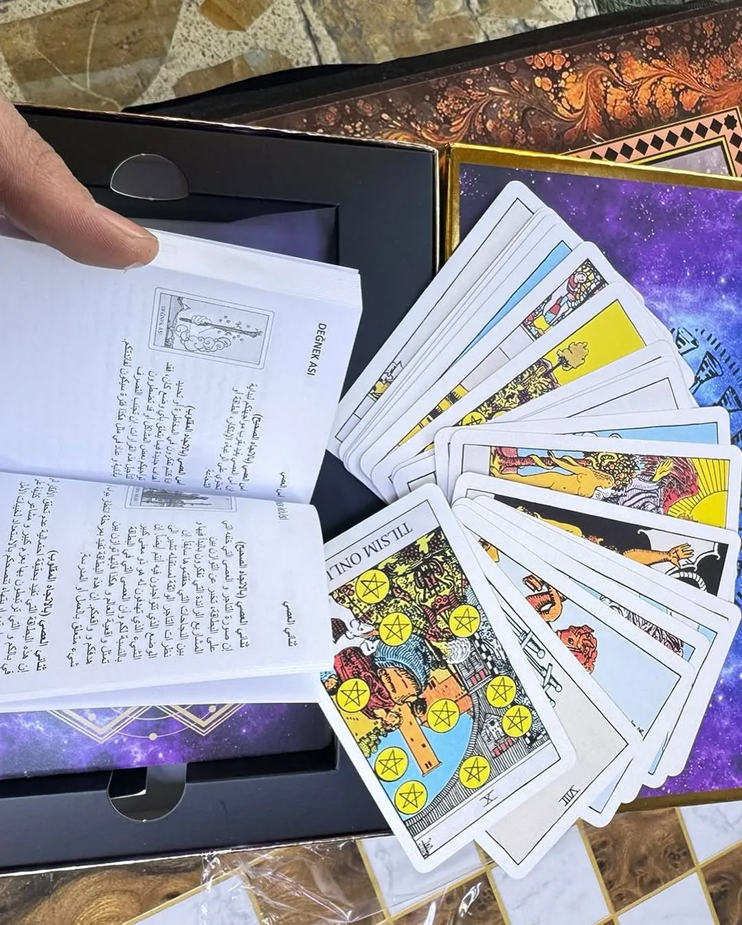 Tarot Card Set with Book