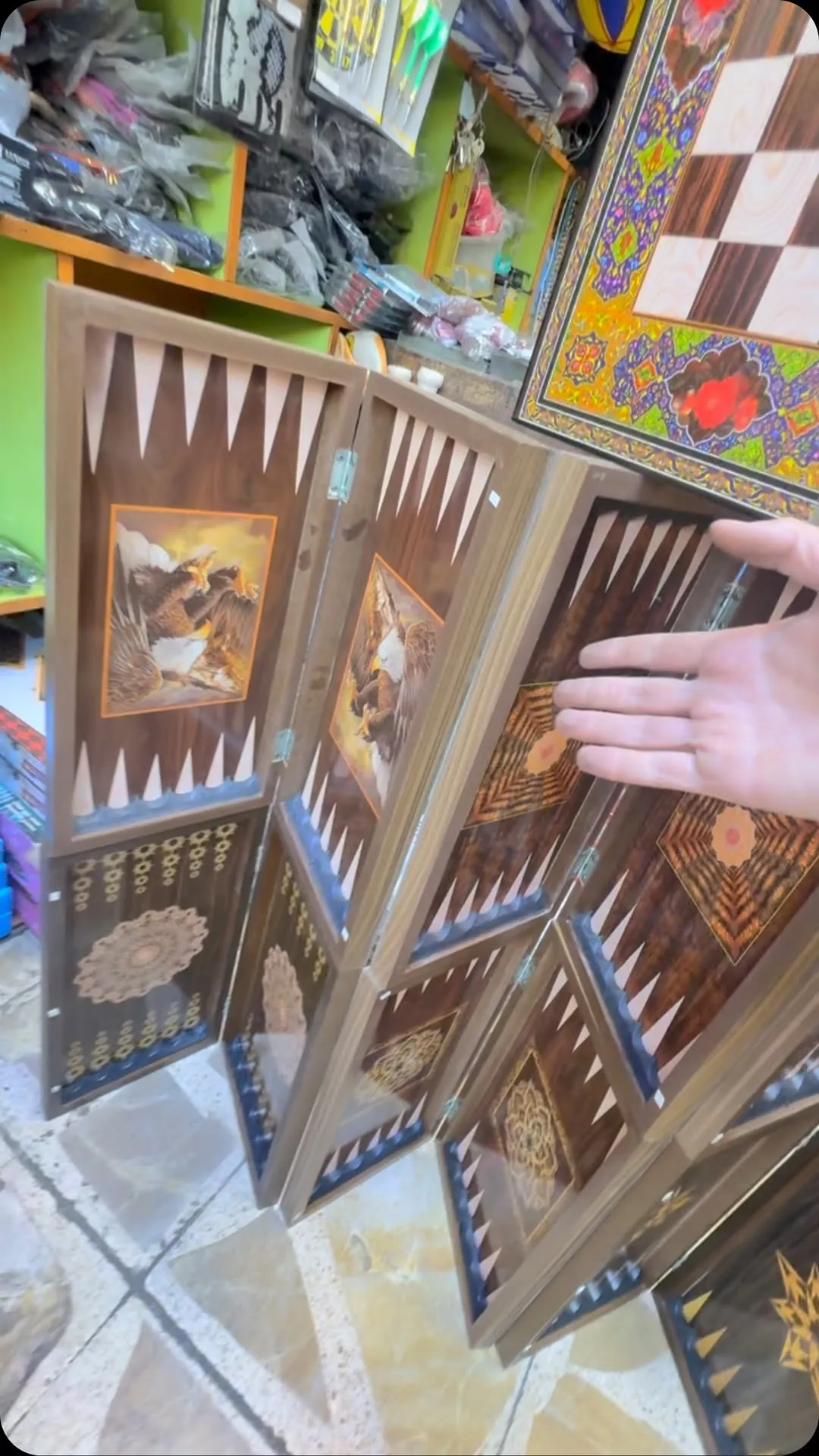 Iranian Backgammon Set