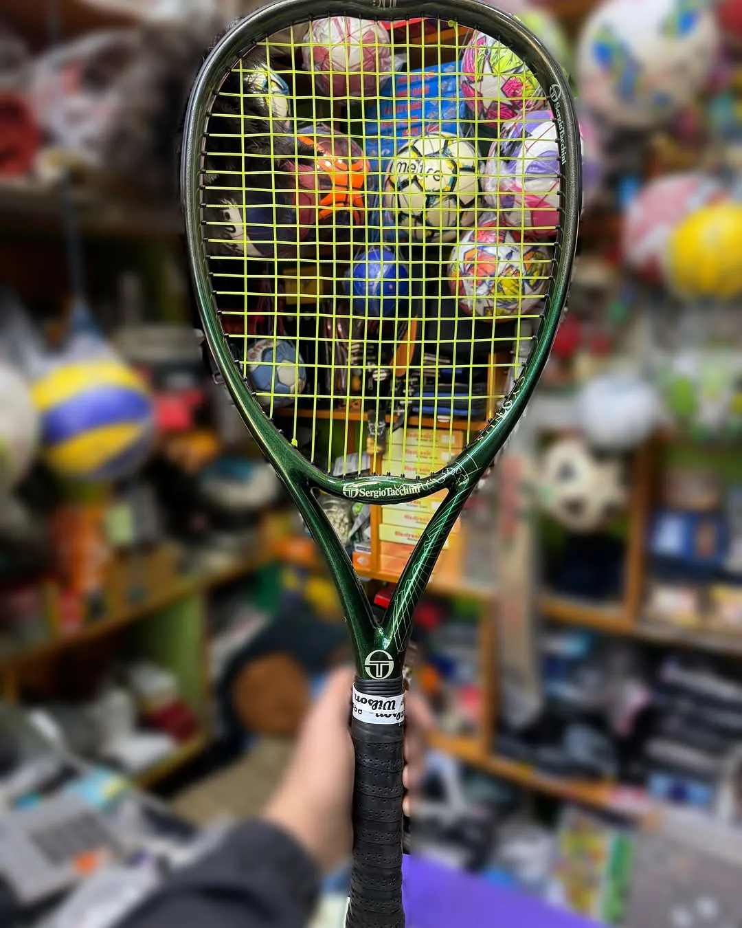 First Class Italian Tennis Racket