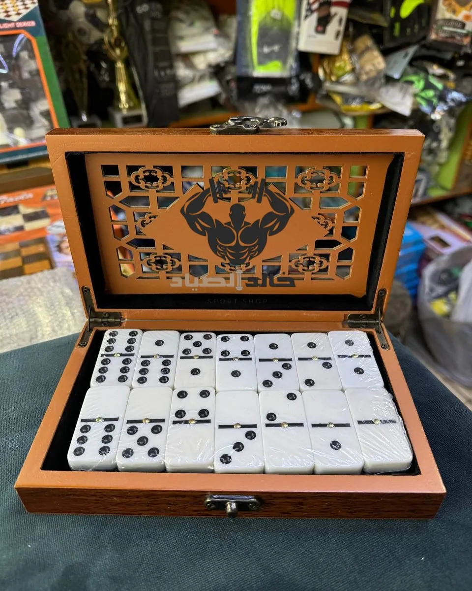 Wooden Domino Box