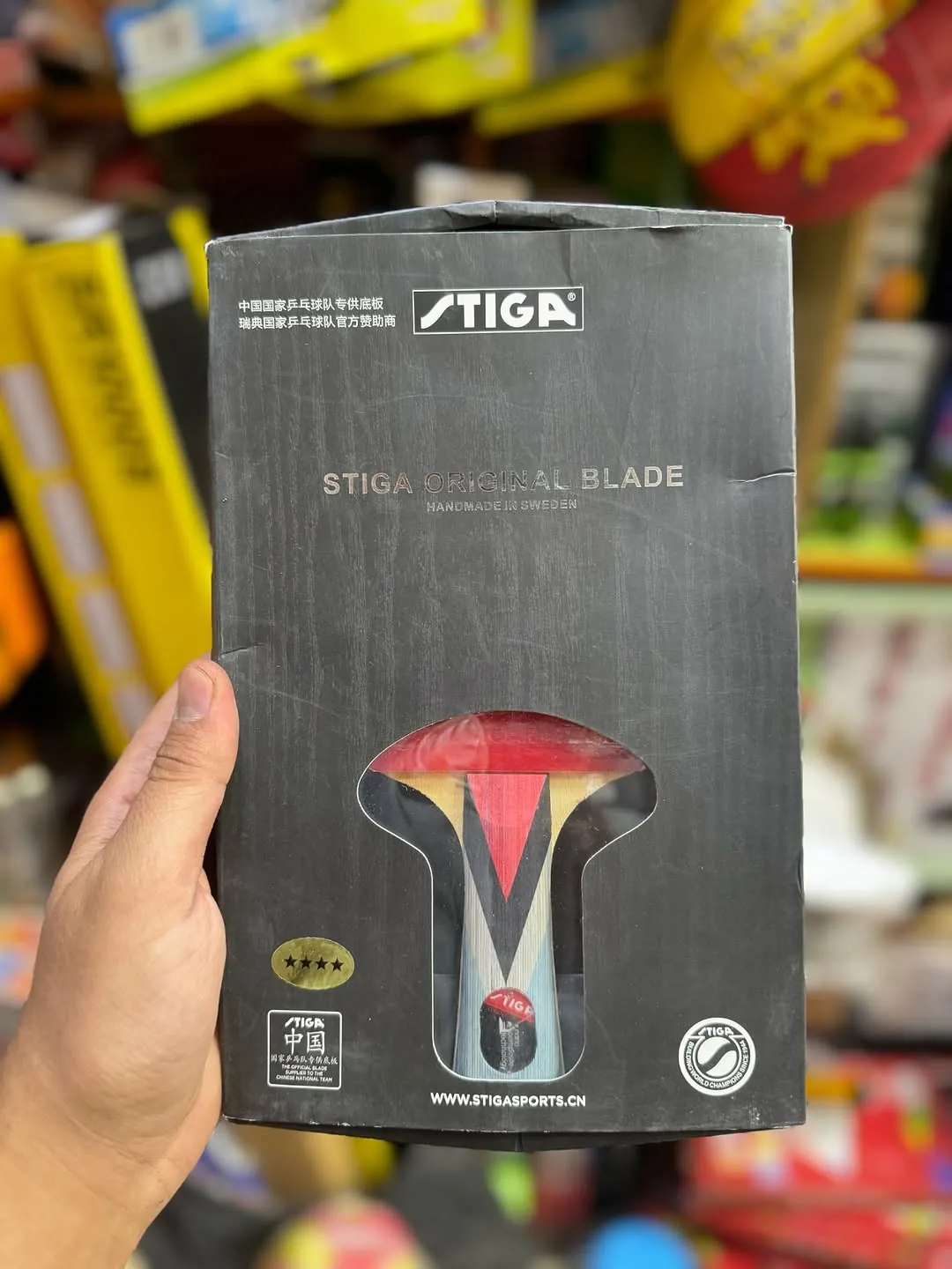 Loki Wang Hao 4.0 Star Carbon Table Tennis Racket