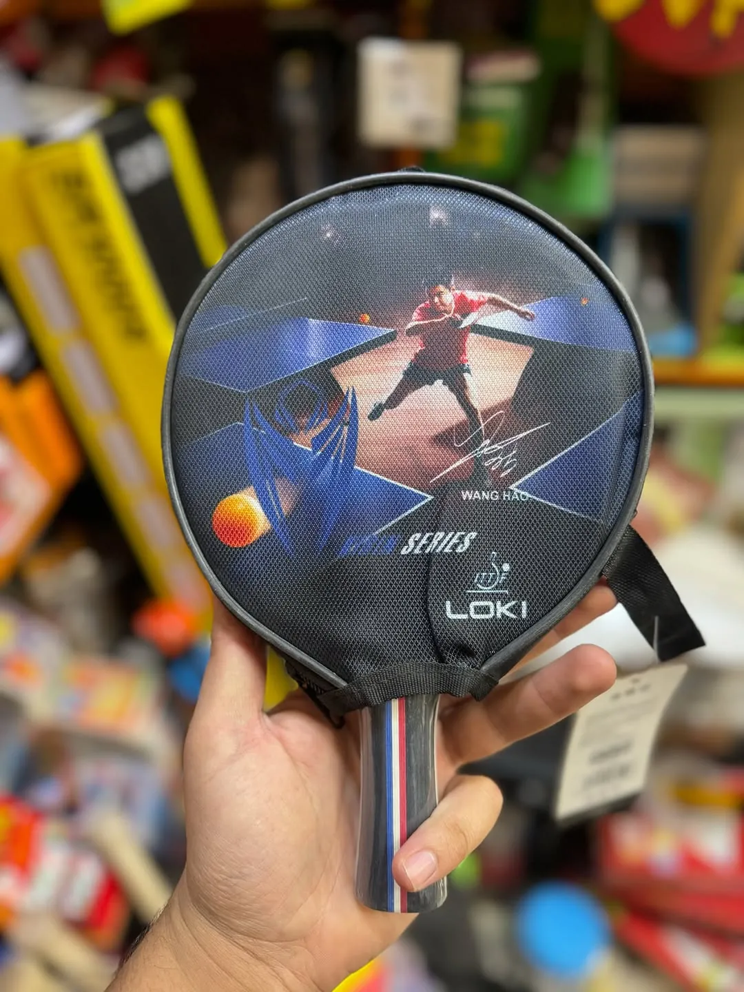 Loki Wang Hao 4.0 Star Carbon Table Tennis Racket