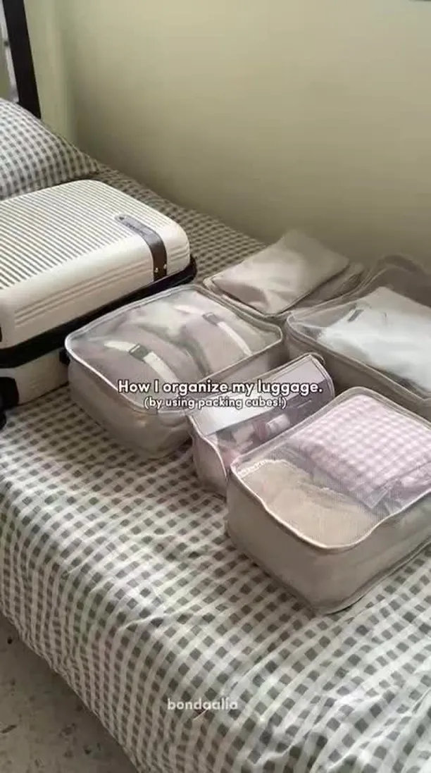 8-Piece Travel Organizer Set
