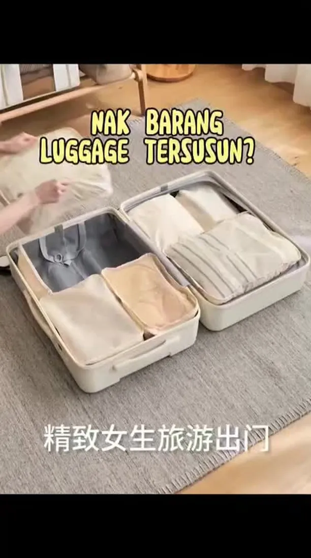 8-Piece Travel Organizer Set