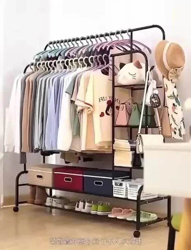 Clothing and Shoe Stand
